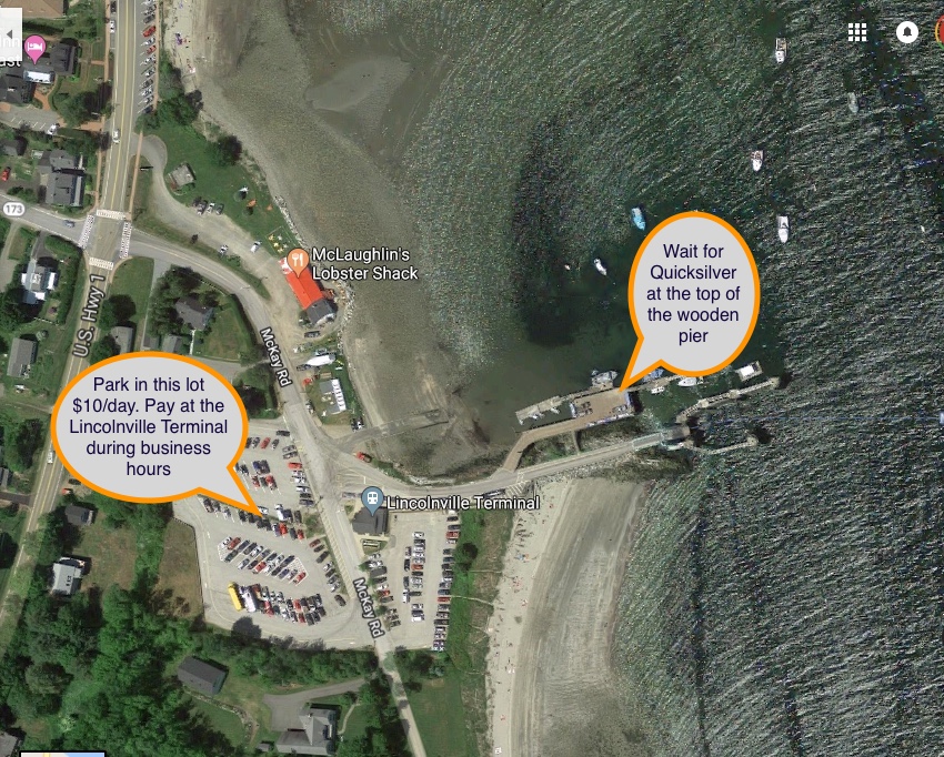 Lincolnville Beach Directions and Parking